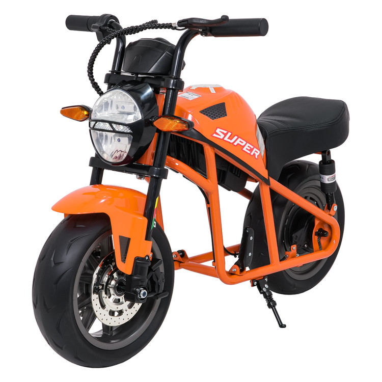 Elektrická motorka SUPERMOTO 24V - oranžová